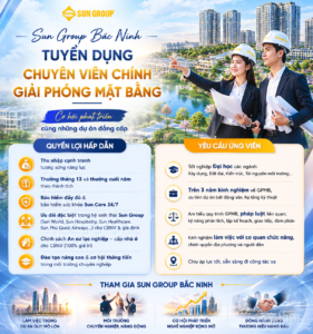 tuyển dụng sun bắc ninh