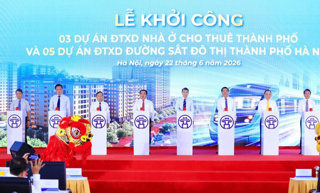 khởi công 5 tuyến metro hà nội và sun bắc ninh